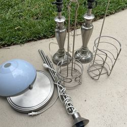 Brushed Silver Household Items