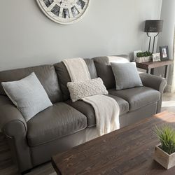 Leather Sofa from Macys 