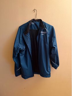 Asics ING New York City Marathon Running Jacket Blue Size XL