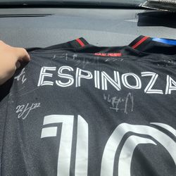 Signed San Jose  Earthquake’s Jersey 