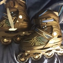 Hi Boy Inline Skates With Light Up Wheels