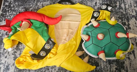 Bowser costume kids