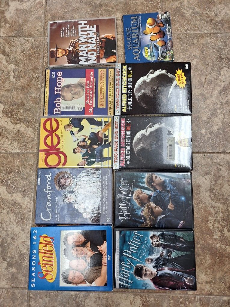 DVD Series. Multiple DVDs, In Boxes.
