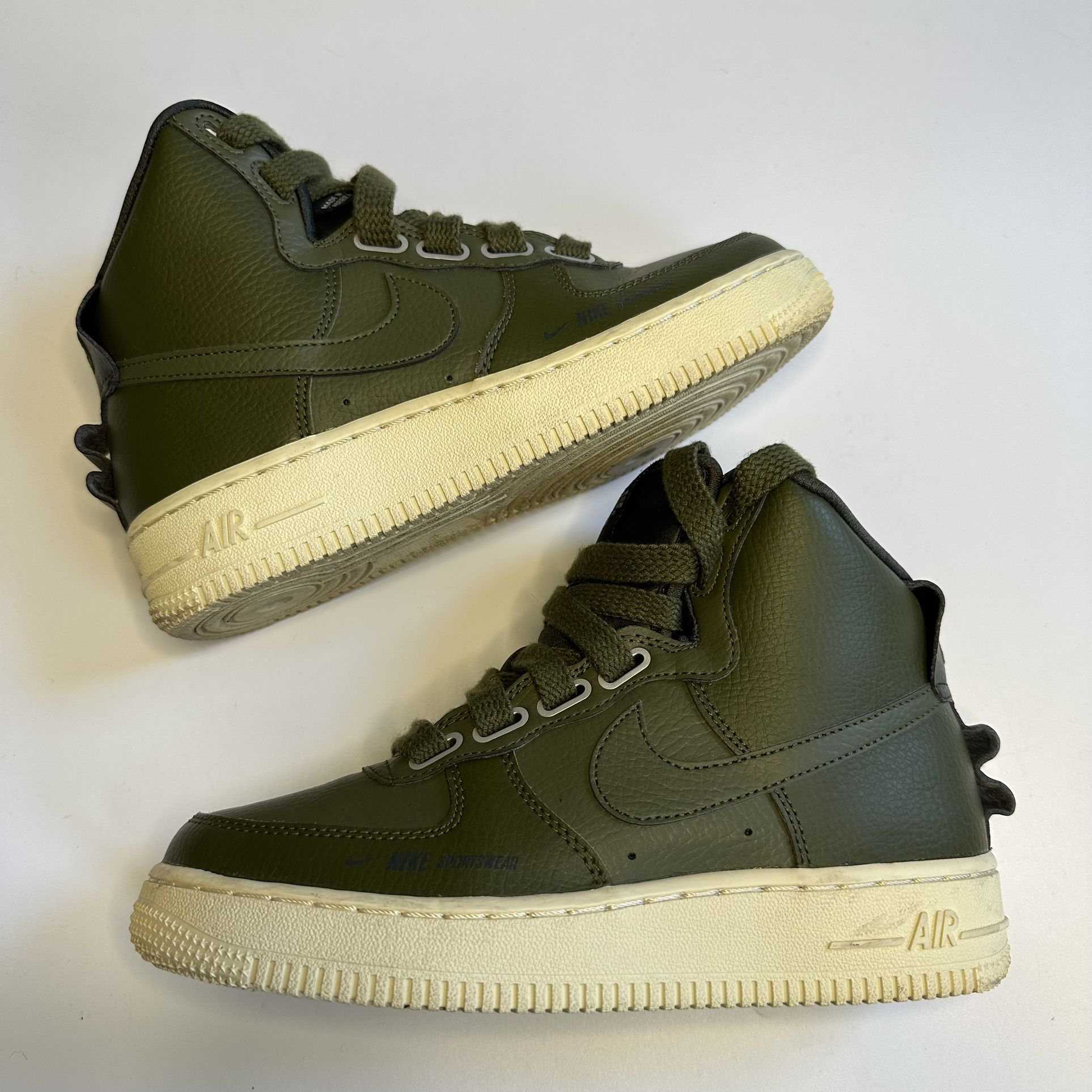 Nike Air Force 1 Low Utility Olive Canvas for Sale in Jamaica, NY - OfferUp