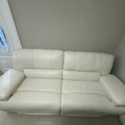 Sofa Blanco Electrico