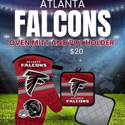 Falcons Oven Mitt