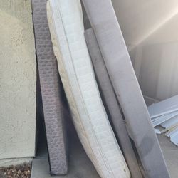 Free Basketball Hoop ( good condition just needs a new net) Queen headboard & Frame 