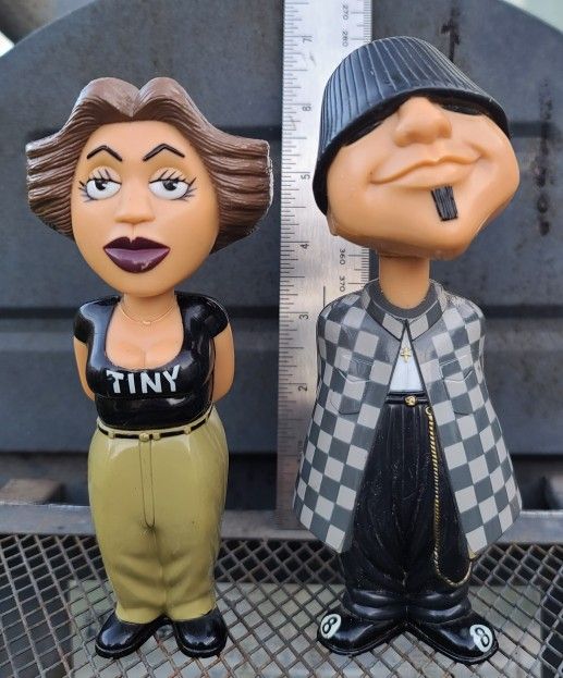 ($40 BOTH) Homies Bobblehead Rare Figure 6" tall