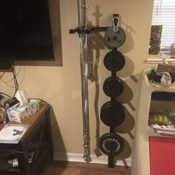 Weight Plate Holder Rack