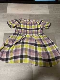 Off The Shoulder Plaid Top