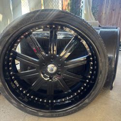 26" Asanti Rims - Project Set