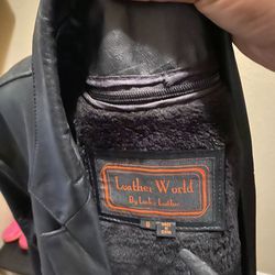Leather Jacket Size A