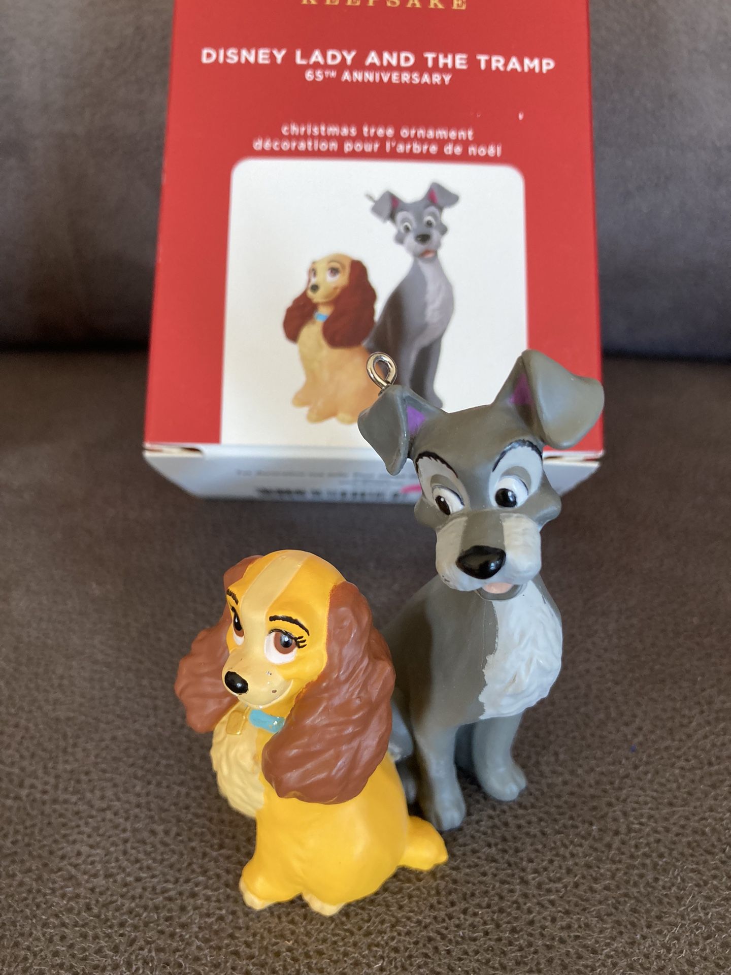 Hallmark Disney Ornament Lady And The Tramp 65th Anniversary 