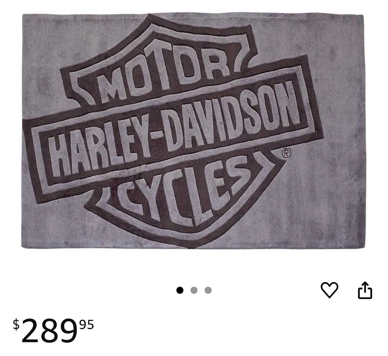 Harley Davidson Carpet