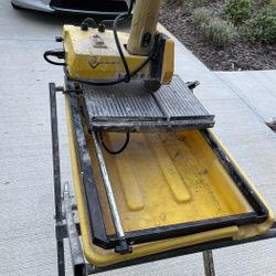 Wet Saw With Stand 