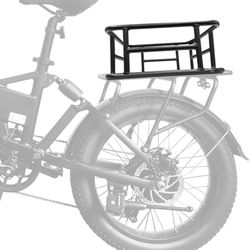 Bike Basket Bag Cargo Rack for Adult Bikes, Detachable Storage Bicycle Basket with Large Capacity Cargo Rack for Pet, Commuting, Shopping, C