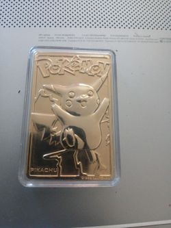 Pokémon gold bar
