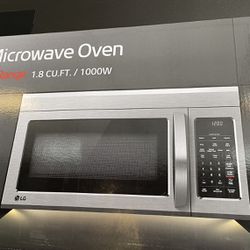 LG 30” Over The Range Microwave - Stainless Steel