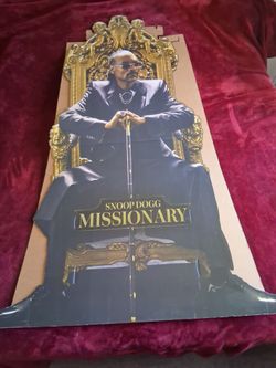 Snoop Dog promotion cutout