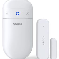 Door Chime, Wireless Door Alarm Sensor with 400ft Range 52 Chimes Adjustable Volume Mute Mode LED Indicators – Door Ringer for Opening – Door Open Ale