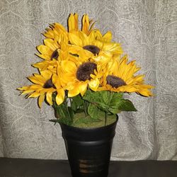 Sunflower centerpiece 
