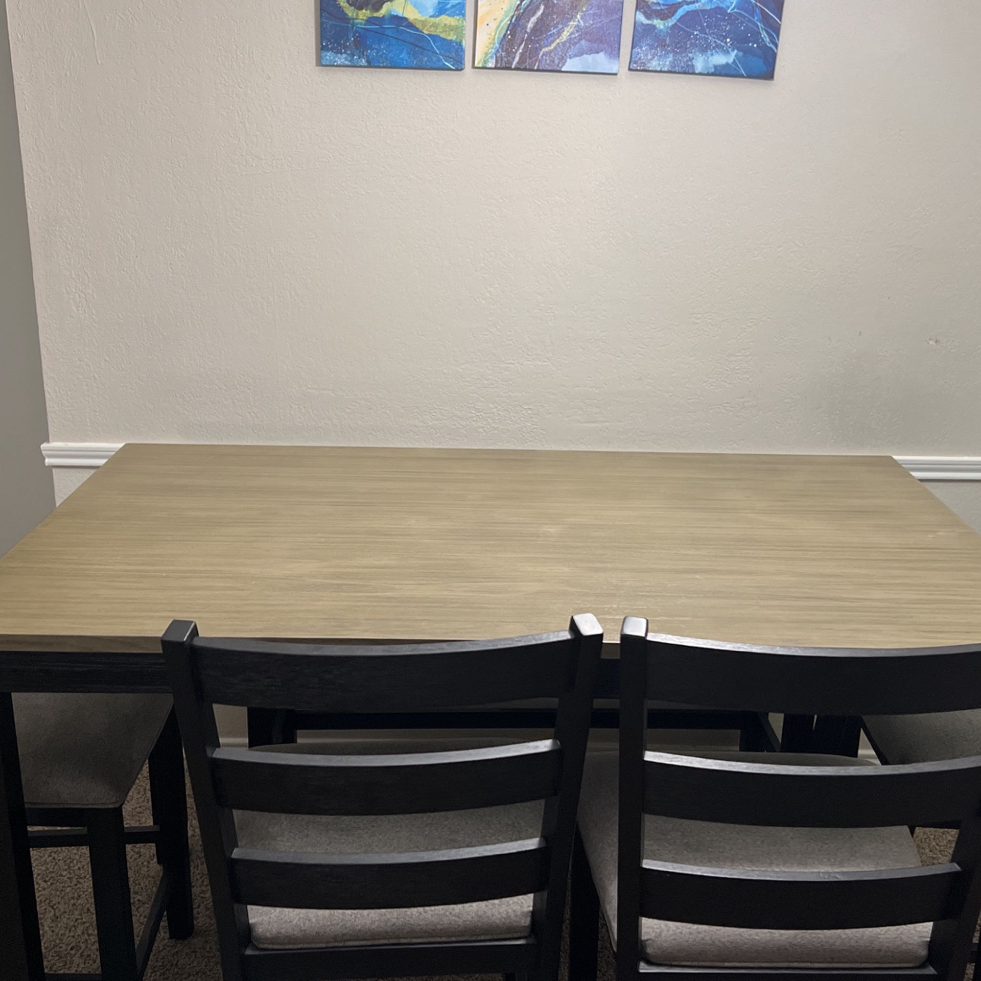 Dining Table  barely used   accepting offers