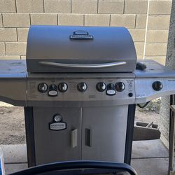 Smoke and grill professional smoker, and rotisserie grill