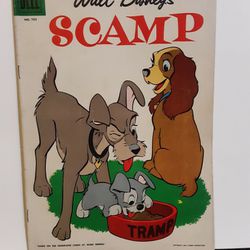 1956 Walt Disney's "Scamp" Comic Book