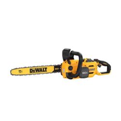 DeWalt 60V MAX DCCS672X1 18 in. 40.9 cc 60 V Battery Chainsaw Kit (Battery & Charger)