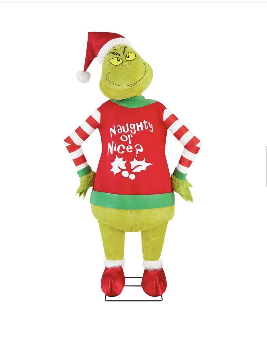 6 ft Animated Grinch Christmas Animatronic