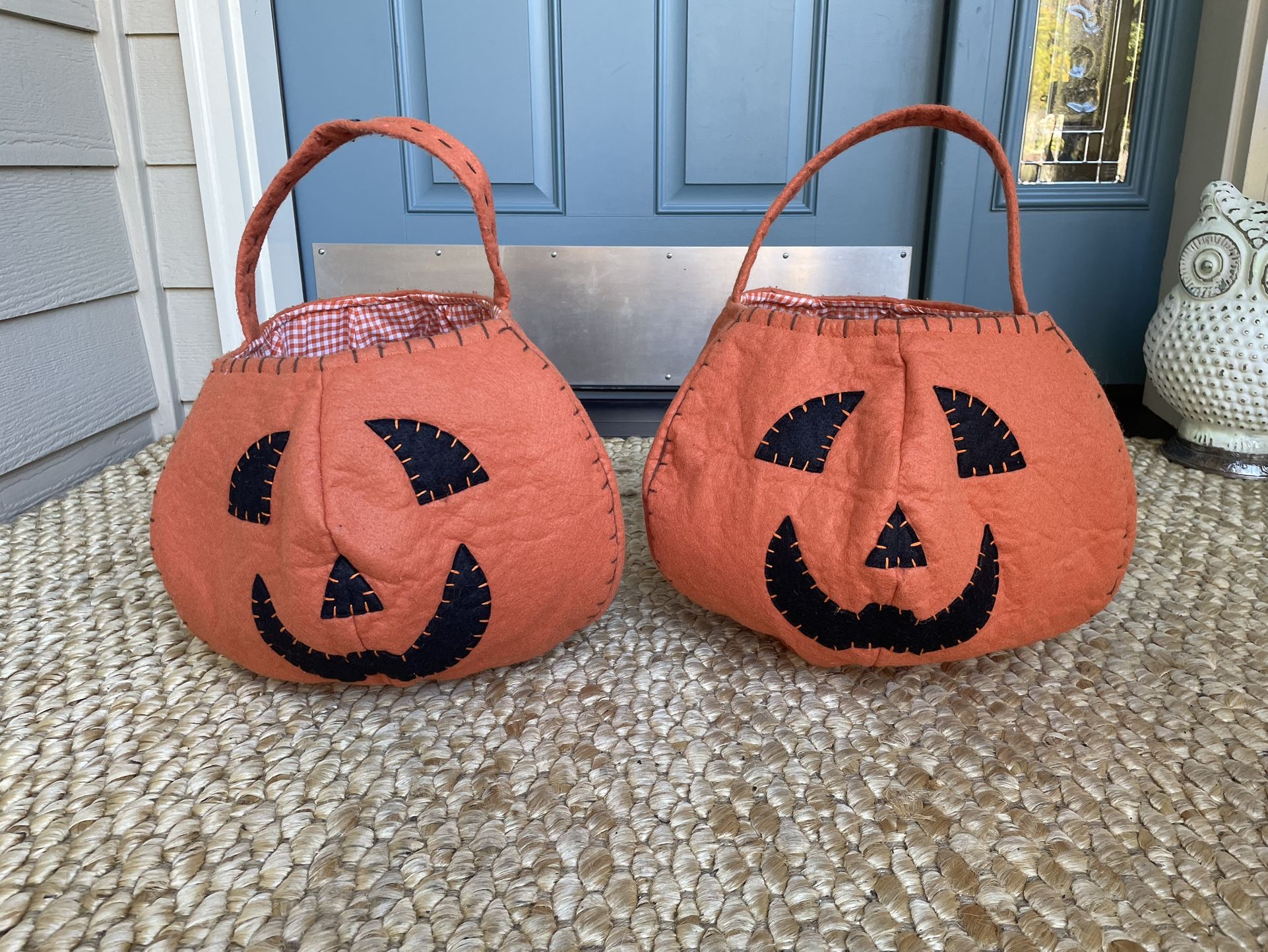Pottery Barn Kids Halloween Pumpkin Treat Bags