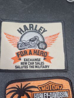 Harley Davidson patches