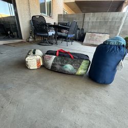 7 Person Tent And Two Sleeping Bags