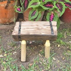 Rustic Stool 