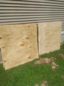 Plywood Sheets – 15 Total (5 @ 3/4", 10 @ 3/8") – Greenville