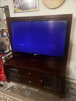 55 inch Phillips TV and Entertainment Unit