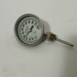 TREND Stainless Steel(?) Thermometer 1 7/8” Stem Length
