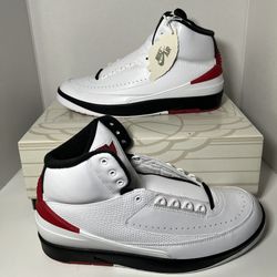 Nike Air Jordan 2 Retro OG Chicago Red Black 2022 DX2454-106 Men's Size 11 New With Box 
