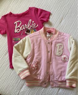 Barbie Jacket | Barbie Shirt | Girl Clothes | Kid’s Clothes | Girl Shirt | Girl Jacket