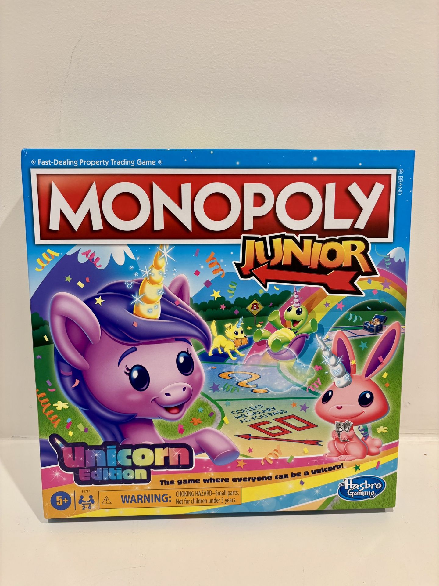 Monopoly Junior Unicorn Edition Board Game