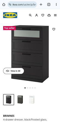 Ikea Black Brimnes Dresser for Sale in Decatur, GA - OfferUp
