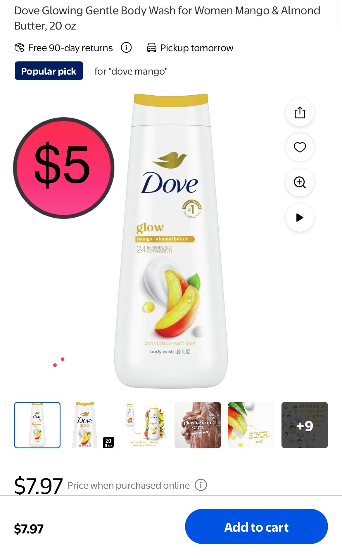 Dove Body Wash