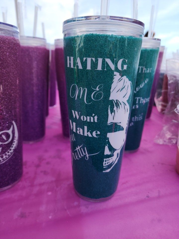 Double Wall Acrylic Cold Cup 24oz