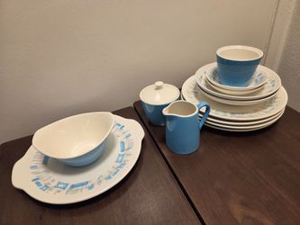 Blue Heaven Vintage Dishes