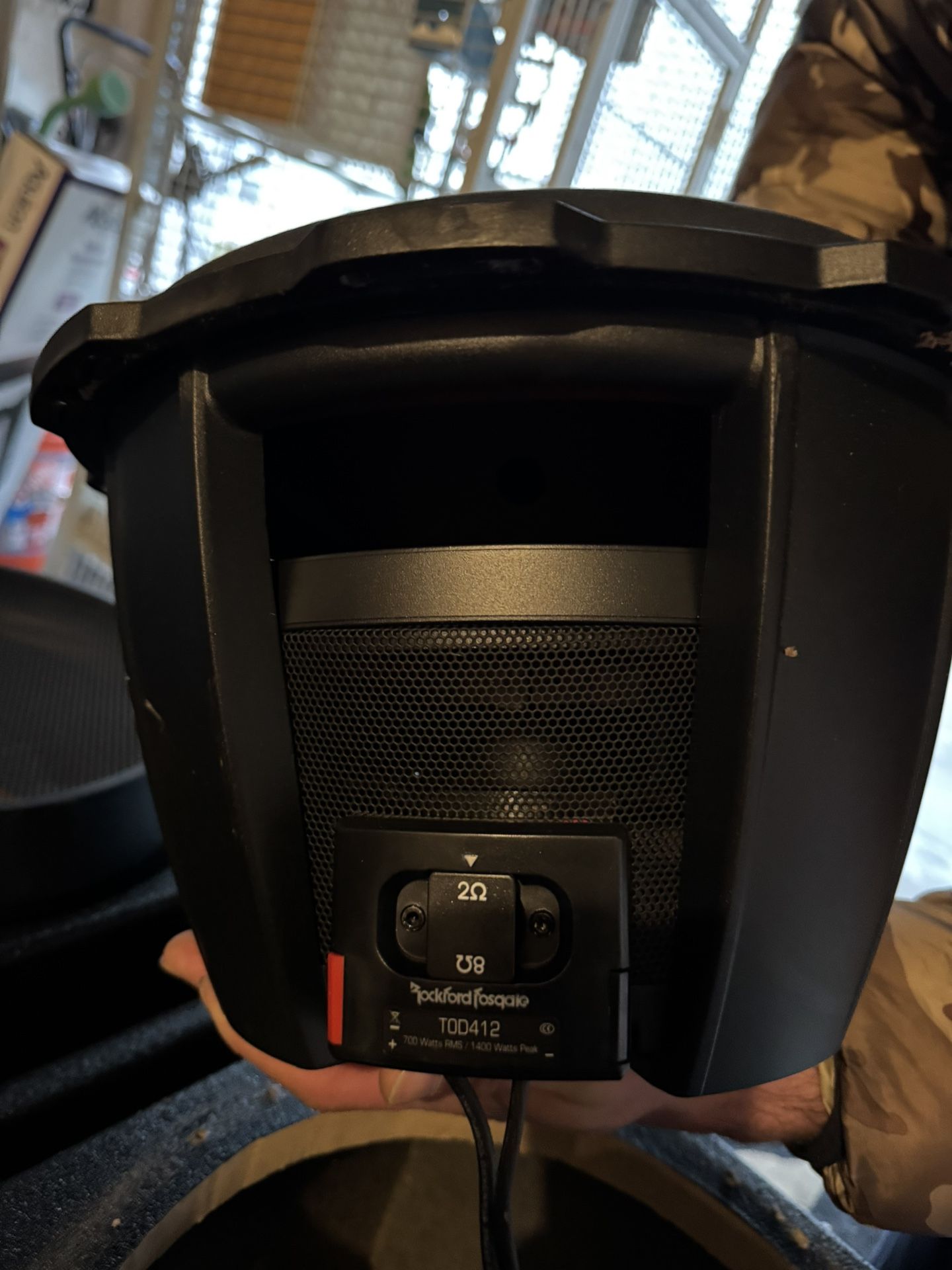 Rockford Fosgate 12 inch subwoofers