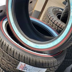 🔥VOGUE TIRES SPECIAL EDITION RED STRIPE🔥