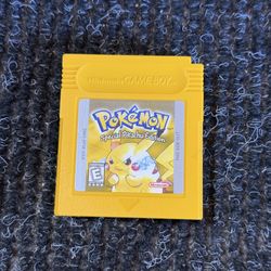 Nintendo Gameboy Pokemon Special Pikachu Edition