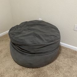 Gray Bean Bag Chair 