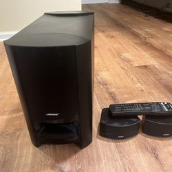 Bose Cinematic GS2 Mini Home Theater 