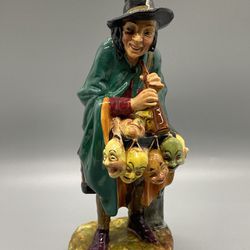 Royal Doulton Figurine "The Mask Seller" HN 2103, 8.5” H
